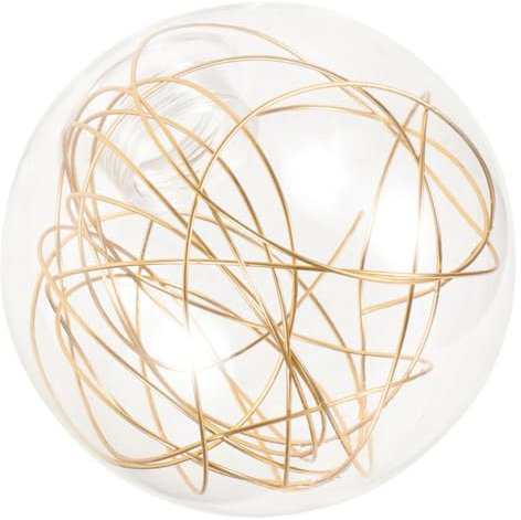 UPKOCH Lampenschirmabdeckung Für Leuchten Dekorativer Glas-lampenschirm Transparente Glühbirnenabdeckung Ersatz-lampenschirm Für Pendelleuchten Und Kronleuchter