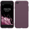 kwmobile Carcasa Compatible con Apple iPhone SE (2022/2020) / 8/7 Funda - con Bordes elevados - Apto Carga inalámbrica - Iris pálido Mate
