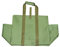 Kaminholz-Tragetasche, wasserdichte Kaminholz-Tragetasche, gewachste Leinwand, faltbare Kaminholztasche, Aufbewahrungsbox, Kaminholz-Tragetasche, Picknick-Utensilientasche