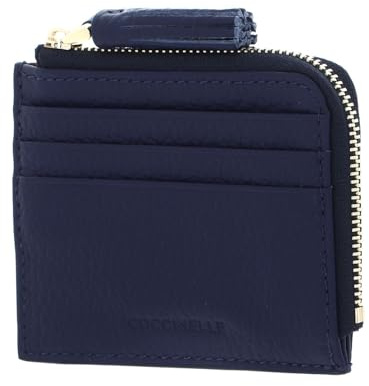 Coccinelle Pelle porta carte di credito Tassel Credit Card Holder Royal Blue