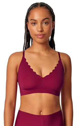 Skiny Damen Bustier mit herausnehmbare Pads Micro Essentials 084272 Gr. 36 in Beet red