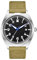 Boyarca Pilotenuhr Flieger Edelstahl Mechanische Automatikuhren Flieger Tauchen Armbanduhr Mechanische Uhren mit Leuchtend Wasserdicht Datum, Schwarz