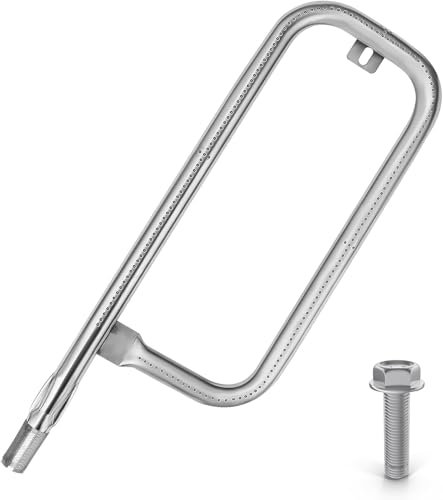 GLARETEX 60040 Edelstahl Brenner Tube Zubehör für Weber Q100 Q120 Q1000 Q1200 Gasgrill
