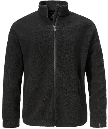 Schöffel Damen CIRC Fleece Jk Style Purga WMS, kreislauffähige Fleecejacke aus kuscheligem Sherpa Fleece, wärmende, schnell trocknende Outdoor Jacke mit fast 100% Recyclingfähigkeit