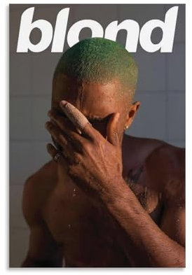 Frank Ocean Poster Avant Soul Alaunblond, Vintage-Cover-Kunst, Musikposter, Musikposter für Zimmer, ästhetische Leinwand, Wandkunst, Schlafzimmerdekoration, 30 x 45 cm