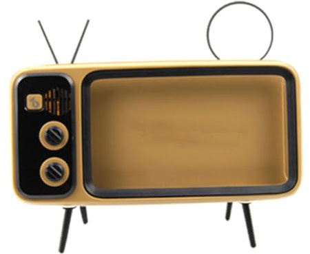 VILLCASE 1 Pieza Soporte Retro para Teléfono Móvil con Función de Audio Soporte Portátil para TV y Dispositivos Inteligentes para Oficina Hogar y Cafeterías