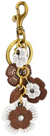 GONZTEL 1 pièce Porte-clés en forme de fleur, Jolis porte-clés pour femme, Accessoires de sac à main pour femme, Fleurs porte clef, Grigri sac a main