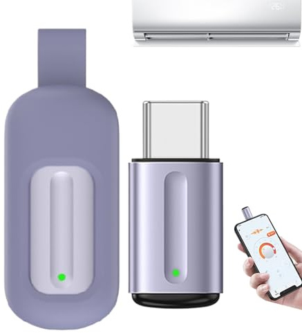 IR-Adapter – kompakte Fernbedienung für Smartphone, Universal-Infrarotgerät, tragbares elektronisches Zubehör | Controller Gadget für Warmwasserbereiter von Klassenzimmer zu Hause