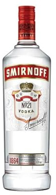 Red Label Vodka, 37,5% vol., 0,7 Liter Flasche, Klassischer Wodka
