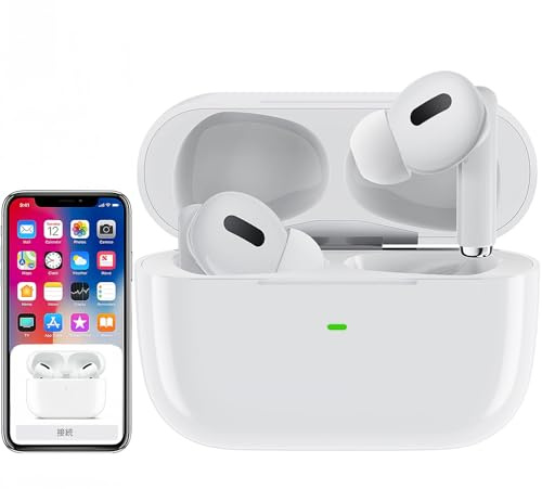 Ear Buds Wireless Earbuds AirBuds Pods 2 Bluetooth Headphones with Noise Reduction,in-Ear Ear Buds Sport Earphones IPX7 Waterproof Auto Pairing Fast Charging HD Mic Headsets,for Android/IOS/AirPods