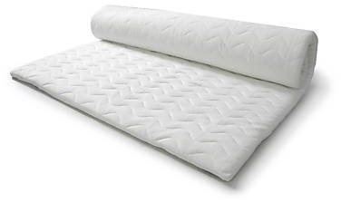 Topper Visco 160 x 200 cm. Viscoelastische Auflage Kern 7 cm. + versteppter Bezug (160)