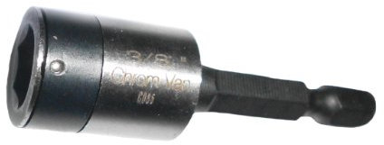 Steckschlüssel Schraubeinsatz 3/8 Zoll Sechskant Fassadenbauschrauben