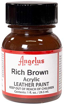 Angelus Acryl Lederfarbe Rich Braun 29,5ml
