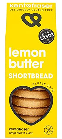 Kent Fraser Lemon Butter Shortbread, 125g