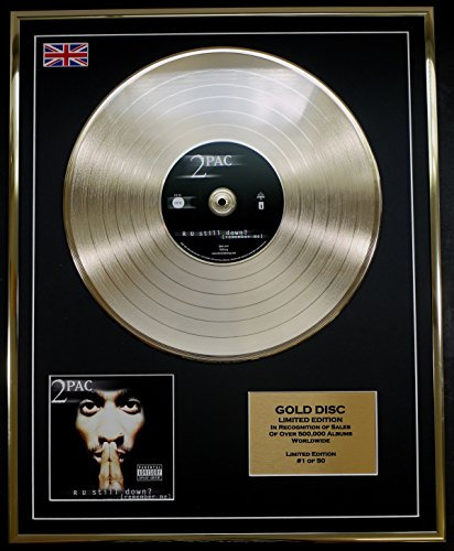 TupAC/Cd Gold Disc Record Limited Edition/R U STILL DOWN