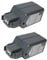 2X Trade-Shop Premium Akku 18V 2000mAh Li-Ion ersetzt Wolf Power Pack 3, 7420072, 7420090, 7420096 für Rasentrimmer LI-ION Power GT 815, GTB 815, Akku-Heckenschere LI-ION Power HSA 45 V (7420000)
