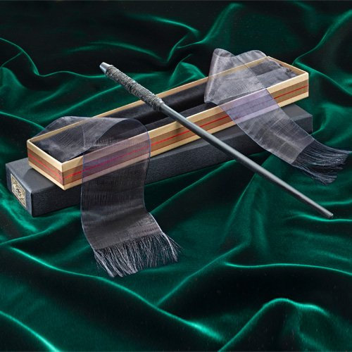 Professor Severus Snape Wand and Ollivander Wand Box - Harry Potter and the Deathly Hallows - Licensed Life-Size Reproduction Prop by Noble Collection