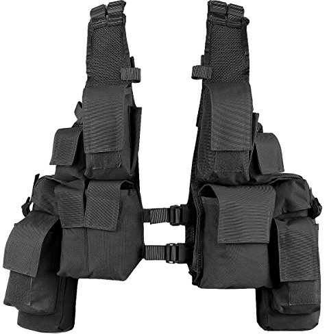 MFH Taktische Weste South African Assault Vest Schwarz