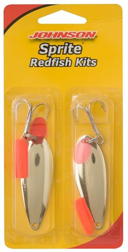Berkley Johnson Sprite Fishing Hard Bait, Gold - Redfish Kit, 2 1/2in - 3/4 oz