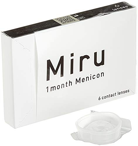 Miru 1 month Menicon Monatslinsen weich, 6 Stück / BC 8.60 mm / DIA 14.00 mm / -8.5 Dioptrien