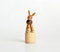 Rudolphs Schatzkiste Holzspielzeug Wackelfigur Hase Höhe=8,5cm NEU Spielzeug Wackeln Wackeltier Wackelspielzeug Figur Holzspielzeug Holztier Tier Drücken Drückfigur Holz Holzfiguren Seiffen