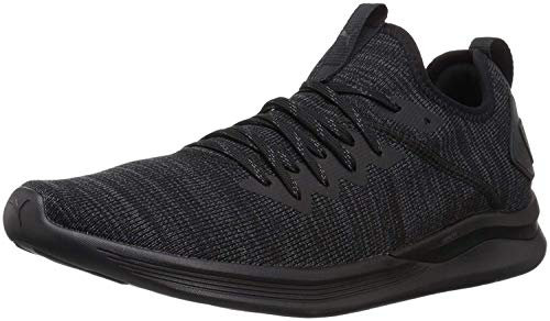 PUMA Herren Ignite Flash Evoknit Turnschuh, Black, 39 EU