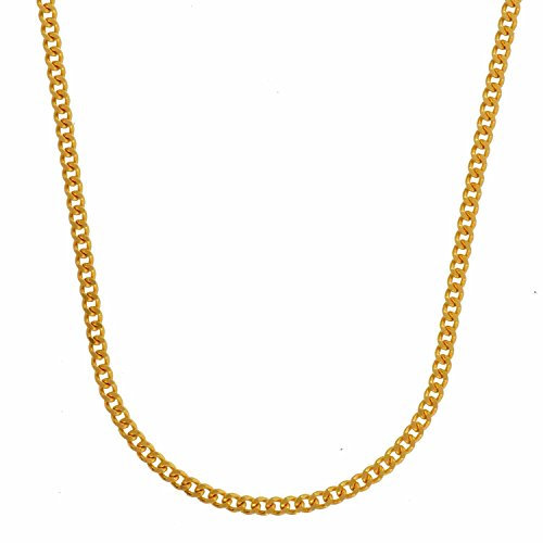 Goldkette Panzerkette Länge 60cm - Breite 1,2mm - 585-14 Karat Gold