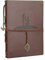 AIOR Fotoalbum zum Selbstgestalten, Leder Vintage Scrapbook Album Fotobuch, Gästebuch Geschenk für Frauen, Pärchen Geschenke, Heiratsantrag Hochzeit