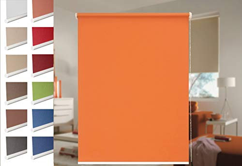 Sunlines Seitenzugrollo (Made in Germany) Tageslicht rot, 62 x 180 cm