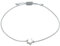 Selfmade Jewelry Armband Damen Silber Stern Handgemachtes Armkettchen mit Sternchen Größenverstellbar Inkl. Geschenk-Verpackung (Silber - Grau)