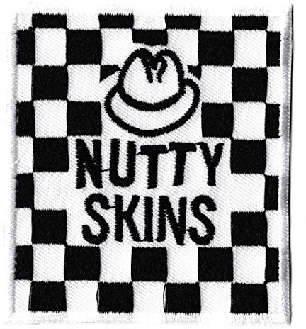 NagaPatches Aufnäher zum Aufbügeln, Ska Nutty Skins