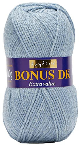 Hayfield Bonus DK Double Knitting, Sky Marl (591), 100g by Sirdar
