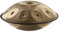 Sonic Energy Sensory Handpan Gold – D Kurd, 10 Töne, 440 Hz – Edelstahl – Für Meditation, Yoga, Percussion – Inkl. Zubehör (HPSTL100)