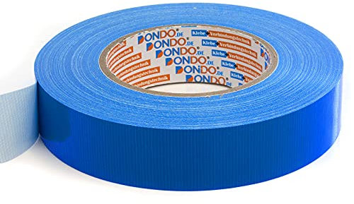 Panzertape Dontex-Pro Universal Gewebeband Gewebeklebeband Gewebeverstärktes Ductape blau 30mm x 50m