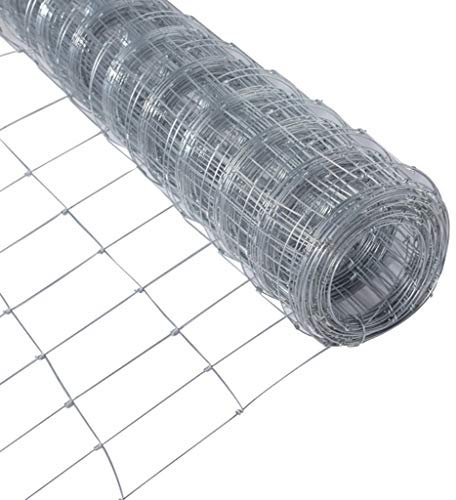 XBSXP Maschendrahtzaun Maschendrahtzaun, Stahldraht-Gartenzaunnetz-Ideal für Pflanzen-, Haustier-, Gemüseschutz und Kletterpflanzen-Stütznetz (Color : Style 2)