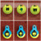 BallTrace Tennisballmarker | Personalisieren Sie Tennisbälle & Padelbälle mit lustigen Emoji & Symbolen | Einzigartiges Tennisgeschenk | Blau Bundle | Paws & Thumbs