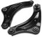 Frankberg 2x Querlenker Vorne Links Rechts Kompatibel mit Juke F15 1.2L 1.5L 1.6L 2010-Heute Leaf ZE0 Electric 2010-2015 Replace# 54501BA60A