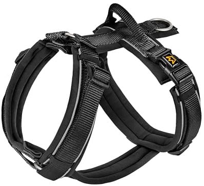 Rudelkönig Hundegeschirr Paola - Reflektierendes Brustgeschirr Hund groß mit Haltegriff - Geschirr Hund groß - Verstellbares Hundegeschirr für sehr große Hunde