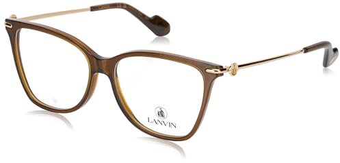 Lanvin LNV2637 319 Khaki Eyewear Woman Acetato, Modified Rectangle, 54