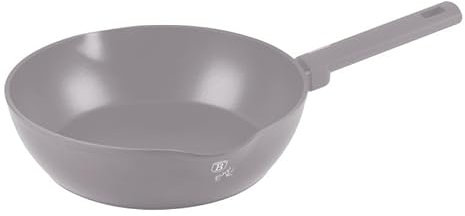 BERLINGERHAUS Tiefe Pfanne mit Titanbeschichtung 28 cm Taupe Collection | Robust, Vielseitig und Stilvoll