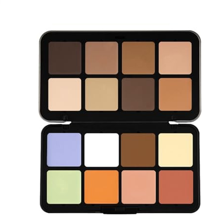 Süße Concealer-Palette, wiederverwendbar, Gesichtskosmetik-Palette, 16 Farben, wasserfest, Lift Sculpt Cream, Concealing, Highlighting Contouring, Contouring, Makeup Palette für Damen