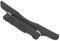 ERINGOGO Ebony Mandolin Bridge Flat Top Saddle for Mandolin Instrument Accessories