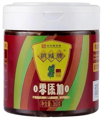 Chinese Doubanjiang Fermented Bean Paste - 360g (1 Jar) - Sichuan Style Spicy Broad Bean Sauce for Stir-Fry, Braised Dishes & Hot Pot