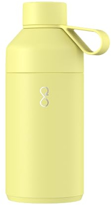 Ocean Bottle - Recycled Stainless Steel Reusable Water Bottle - Eco-Friendly & Reusable - Sunlit Sand - 25 oz