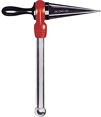 RIDGID 34945 2 Straight Pipe Reamer, 1/8-inch to 2-inch Pipe Reamer Tool