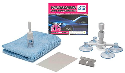 Glass Polish Kit de reparación de Parabrisas, reparación de astillado y Grietas, Elimina Ojos de Buey, Estrellas, Flores y astillas de Parabrisas de Coche - GP21101
