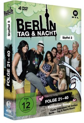 Berlin - Tag & Nacht - Staffel 2/Folge 21-40 [4 DVDs]