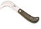 AUSONIA - 33089 REBMESSER MIT EDELSTAHLKLINGE UND HOLZGRIFF 18 CM