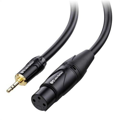 Cable Matters25 Ft Unbalanced 3.5mm Stereo to XLR Cable