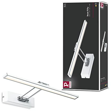 Paulmann 99892 Galeria LED Bilderleuchte Beam Fifty 7W Weiß/Chrom 230V Metall